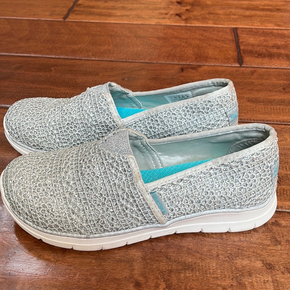 Girls Sketchers air-cooled memory foam sneakers